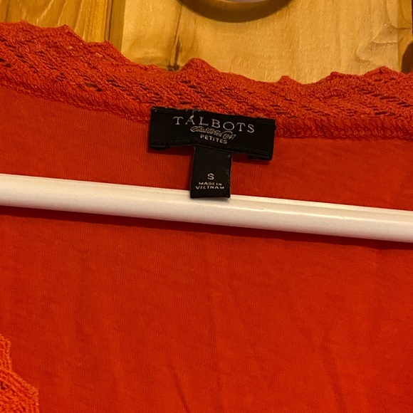 Talbots Petite Women’s Coral Tank Top - Picture 4 of 6